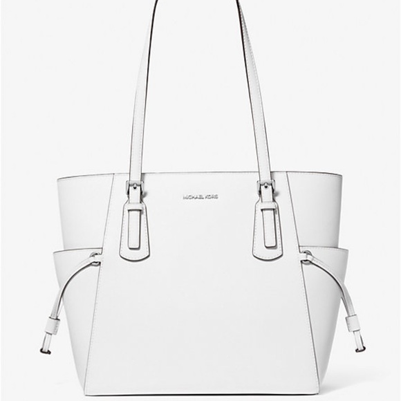 MICHAEL KORS Voyager Larg Saffiano Leather EW Tote Shoulder Bag
Optic White
NWT - Picture 2 of 16